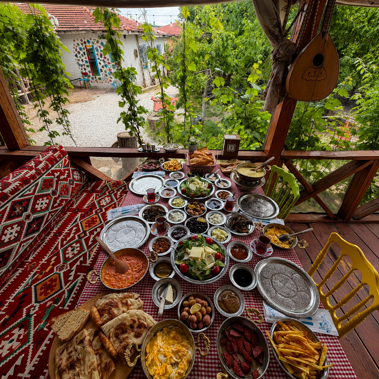 Serpme kahvaltı